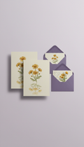 Earthy Yellow Serenity Print