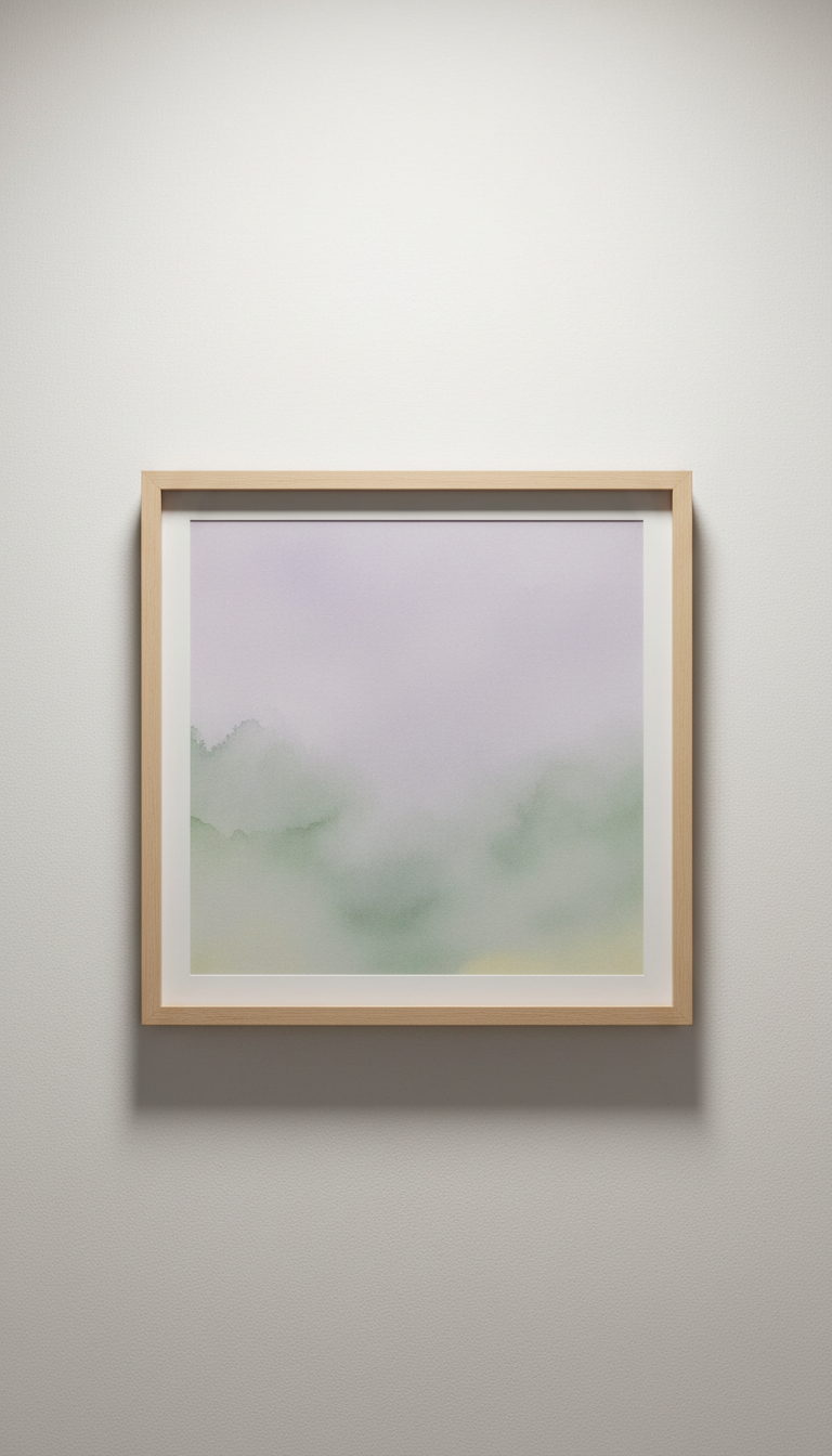 Organic Shape Abstract Wall Art