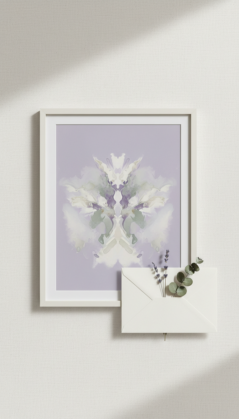 Nature-Inspired Art with Kraft Envelope